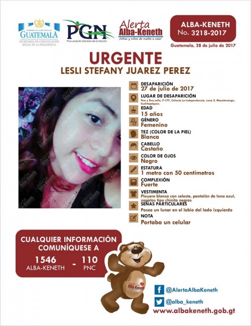 Lesli Stefany Juárez Pérez