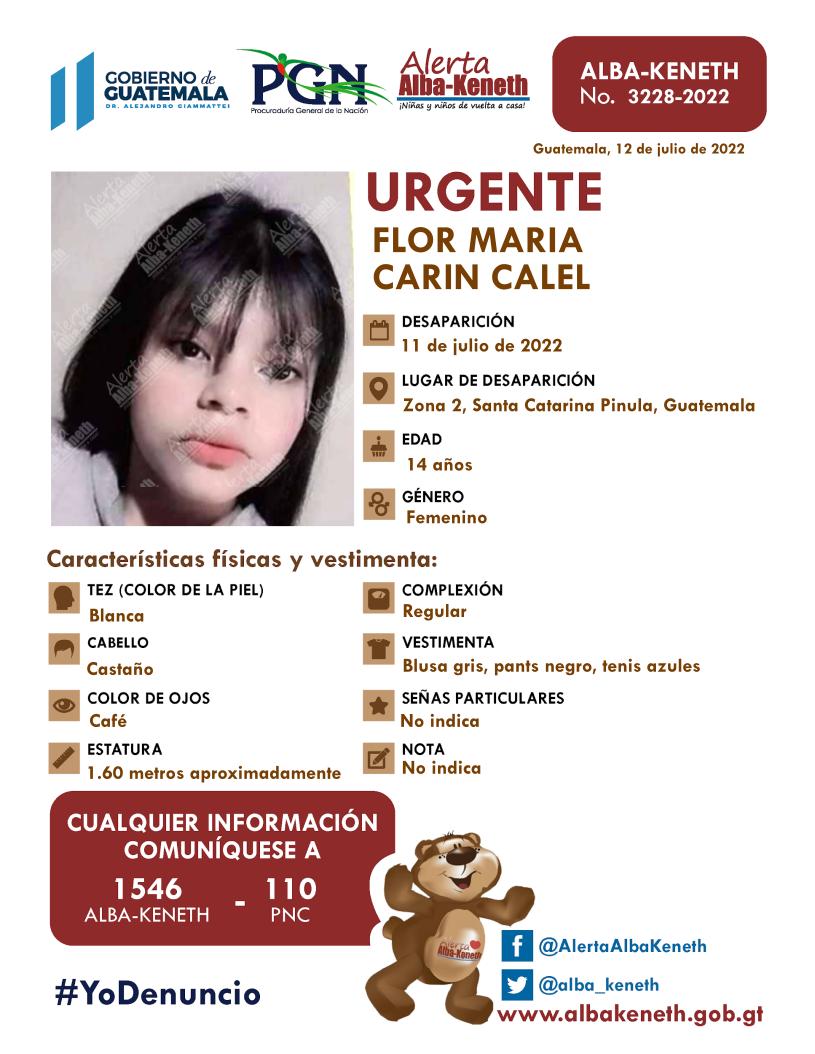 Flor Maria Carin Calel