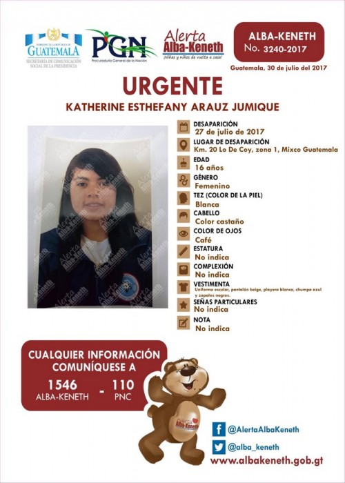 Katherine Esthefany Arauz Jumique