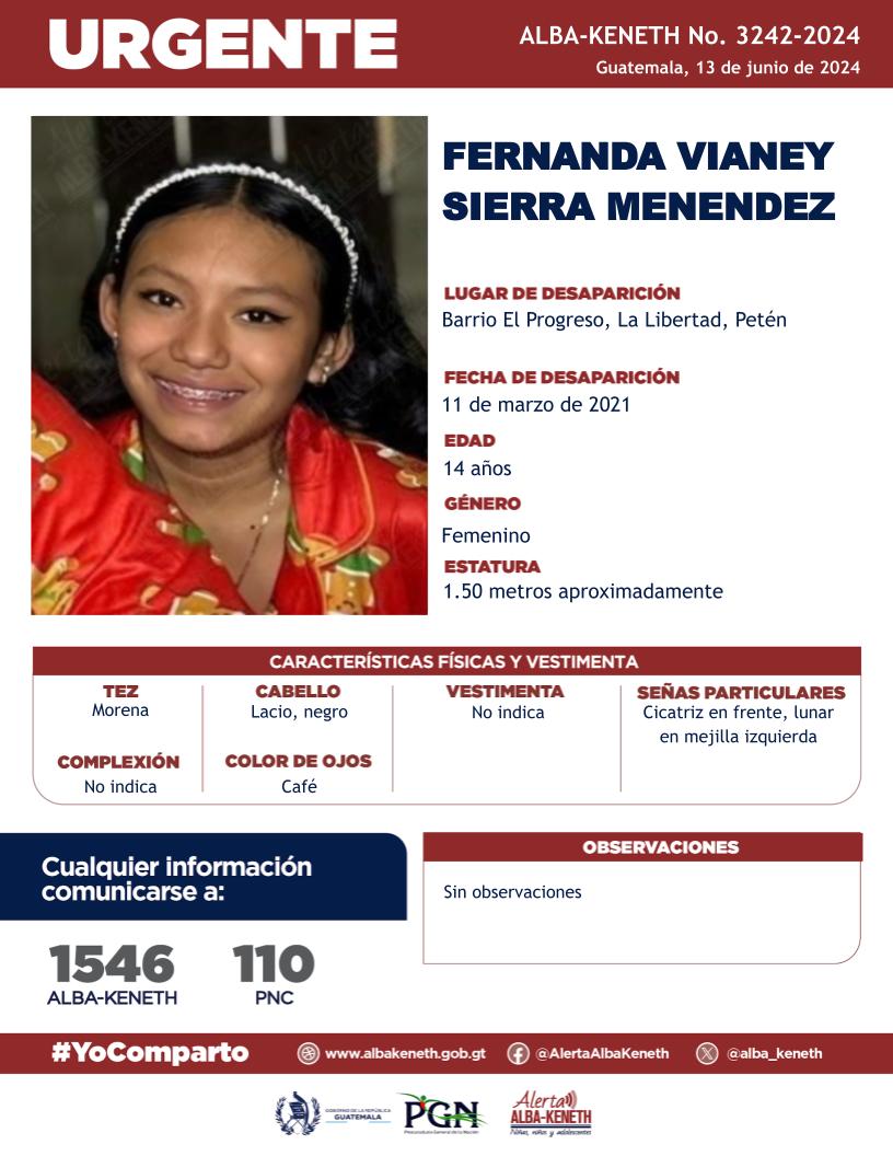 Fernanda Vianey Sierra Menendez