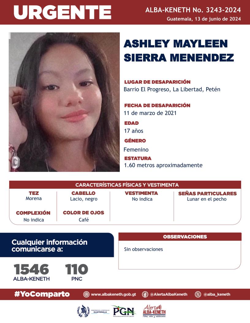 Ashley Mayleen Sierra Menendez