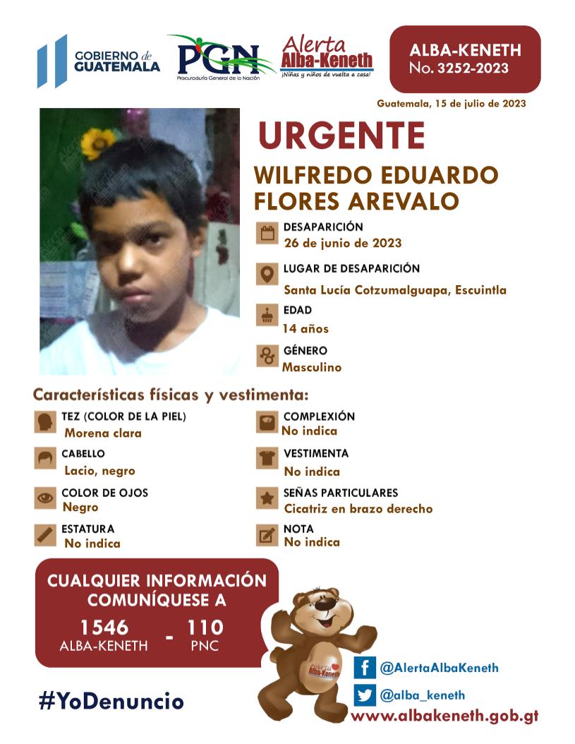 Wilfredo Eduardo Flores Arevalo