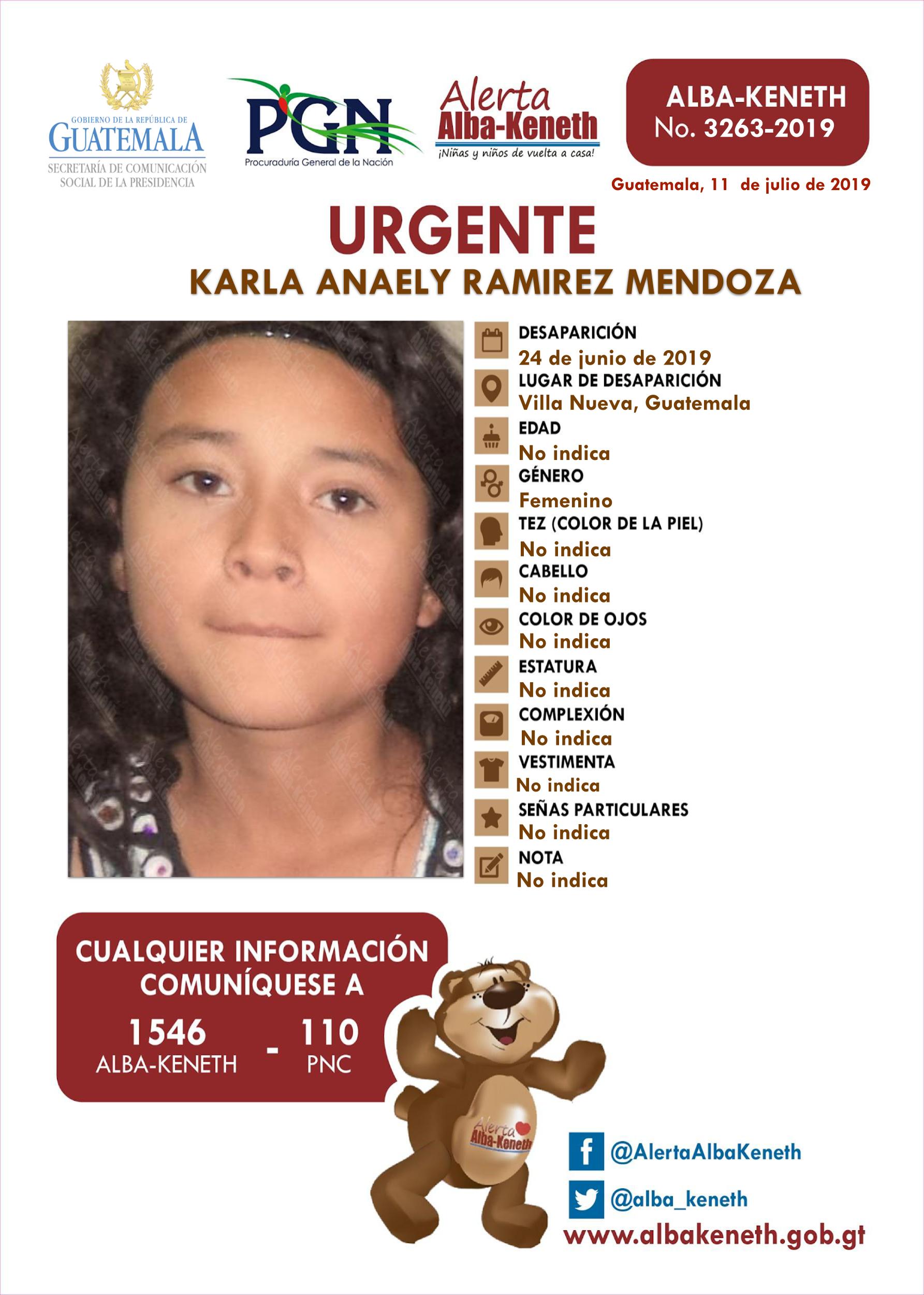 Karla Anaely Ramirez Mendoza