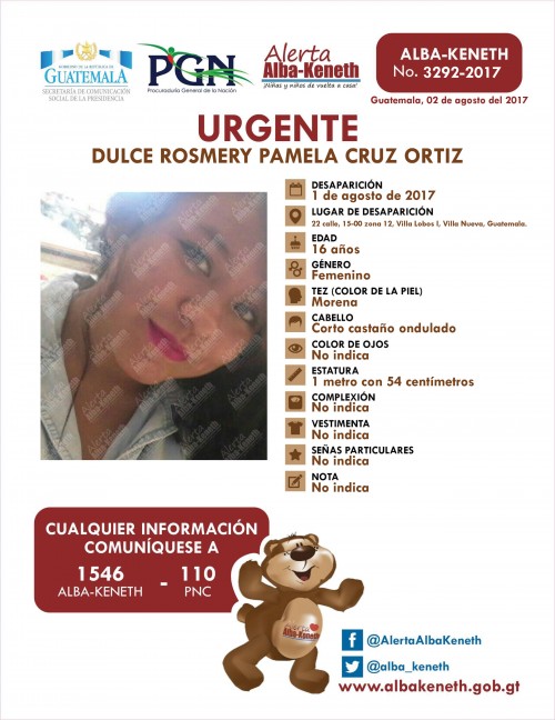 Dulce Rosmery Pamela Cruz Ortiz