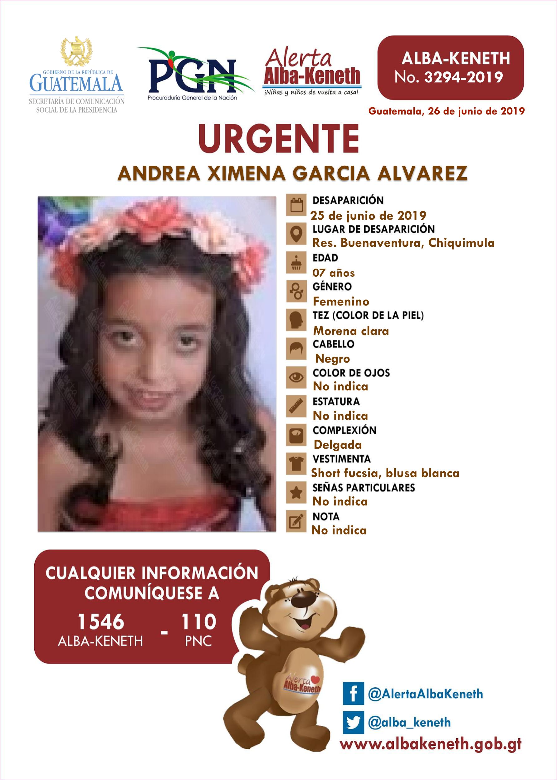 Andrea Ximena Garcia Alvarez