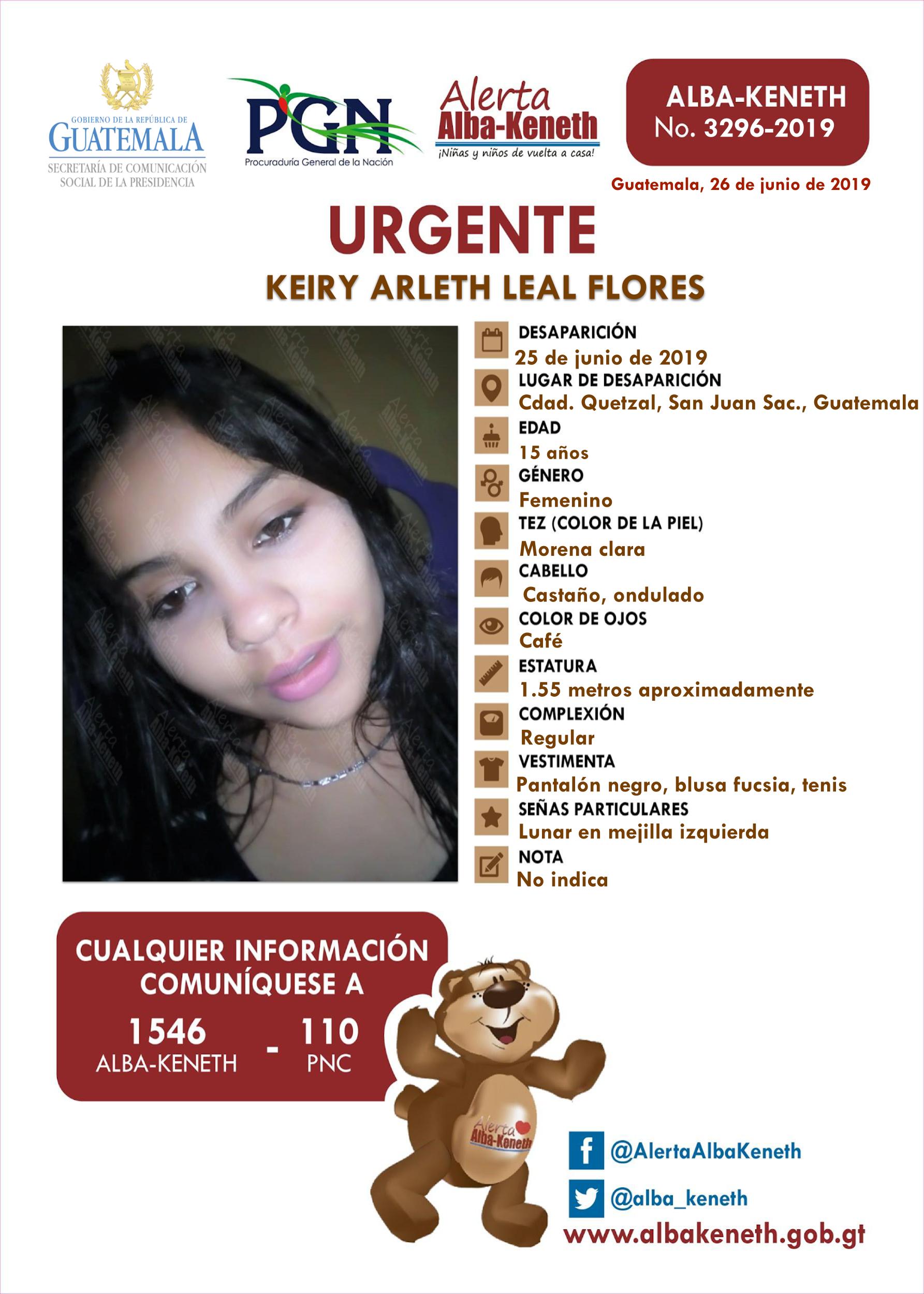 Keiry Arleth Leal Flores