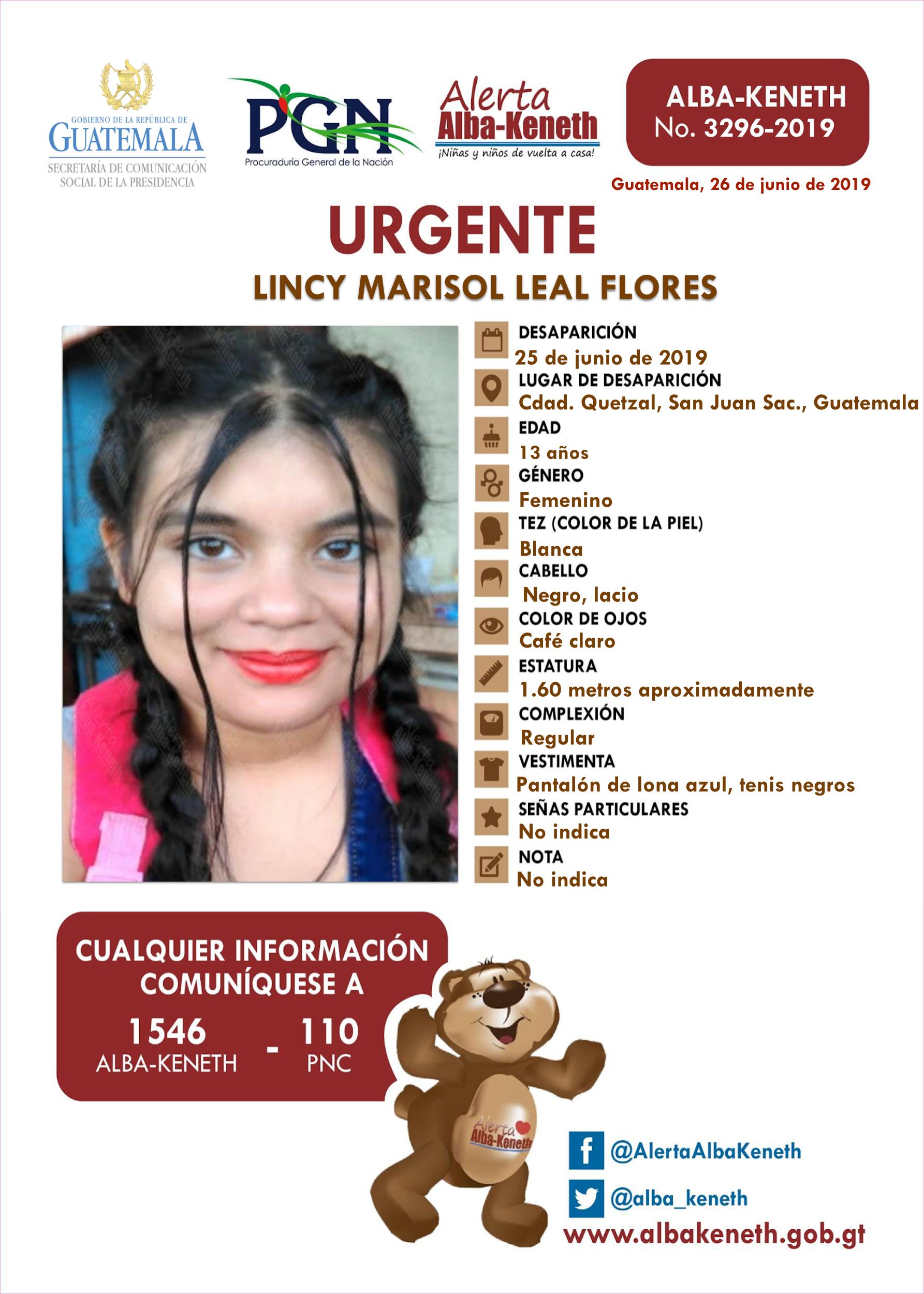 Lincy Marisol Leal Flores