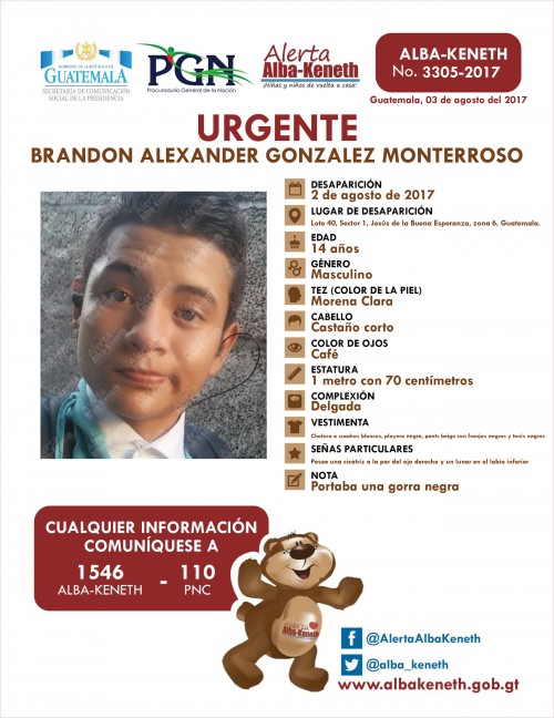 Brandon Alexander González Monterroso