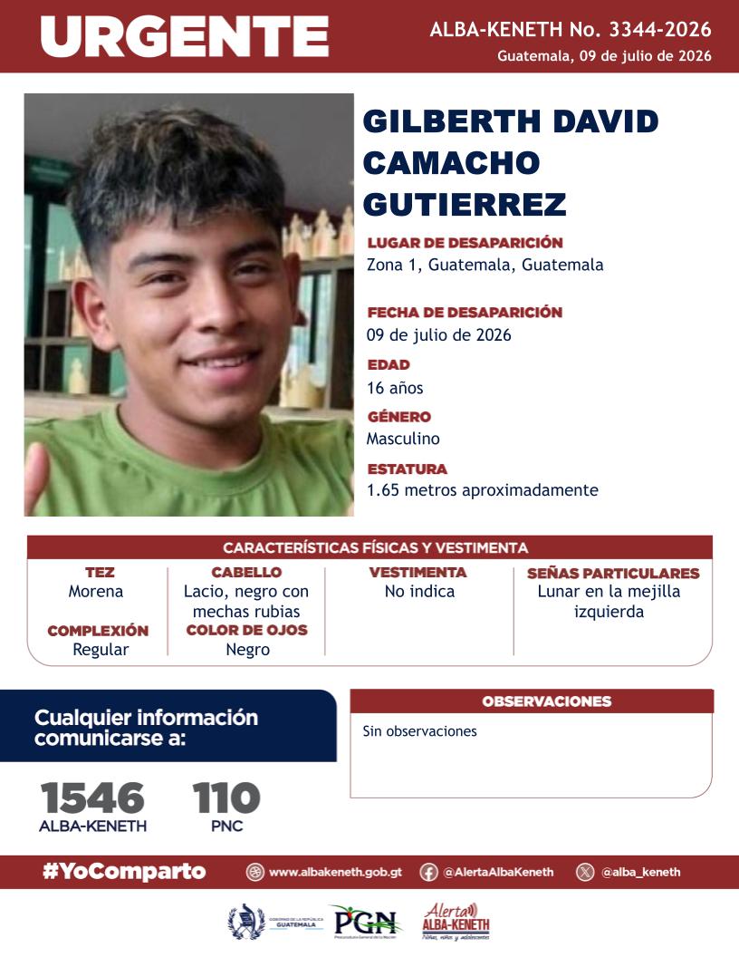 Gilberth David Camacho Gutierrez