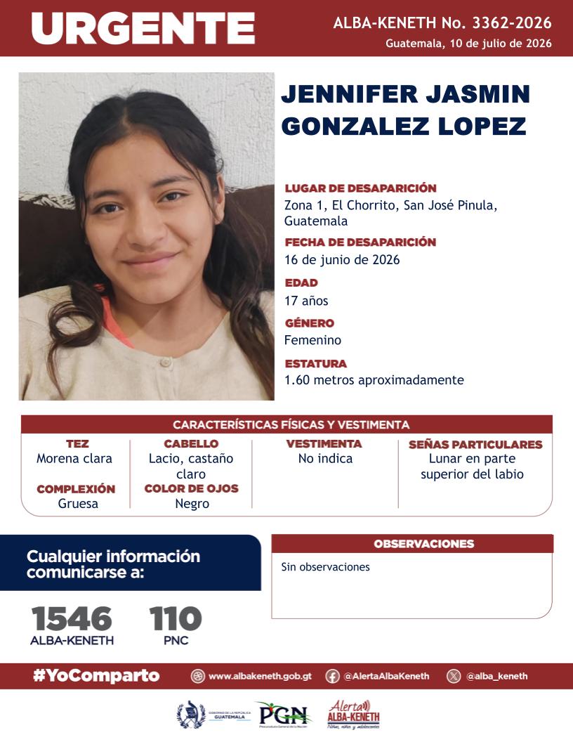 Jennifer Jasmin Gonzalez Lopez 