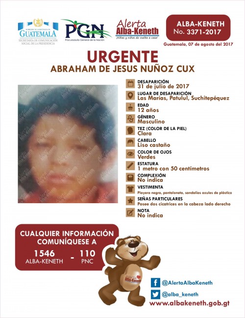 Abraham De Jesús Nuñoz Cux