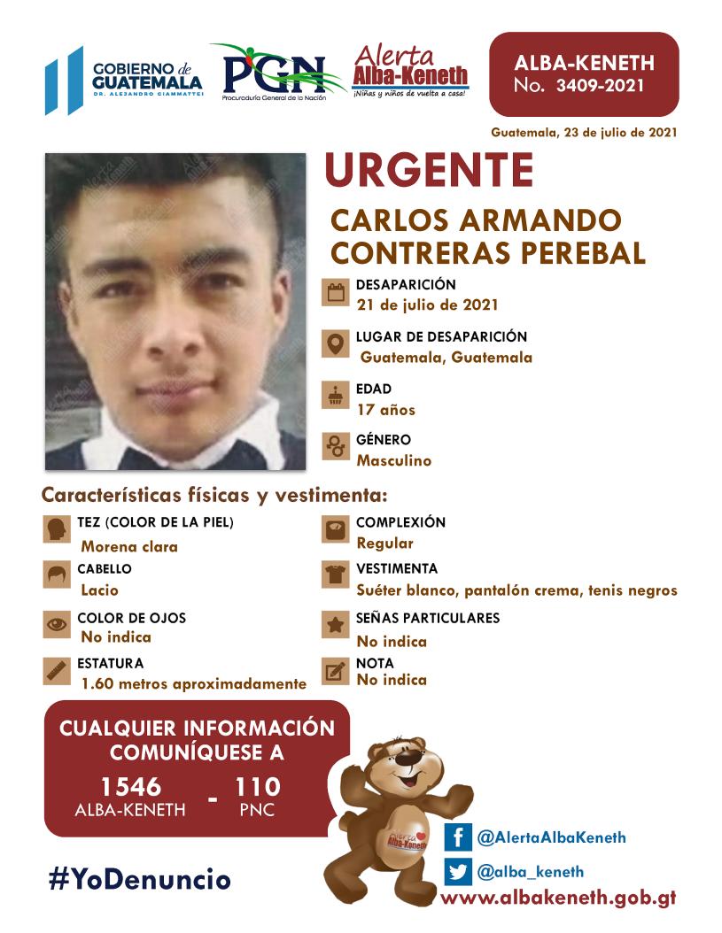 Carlos Armando Contreras Perebal