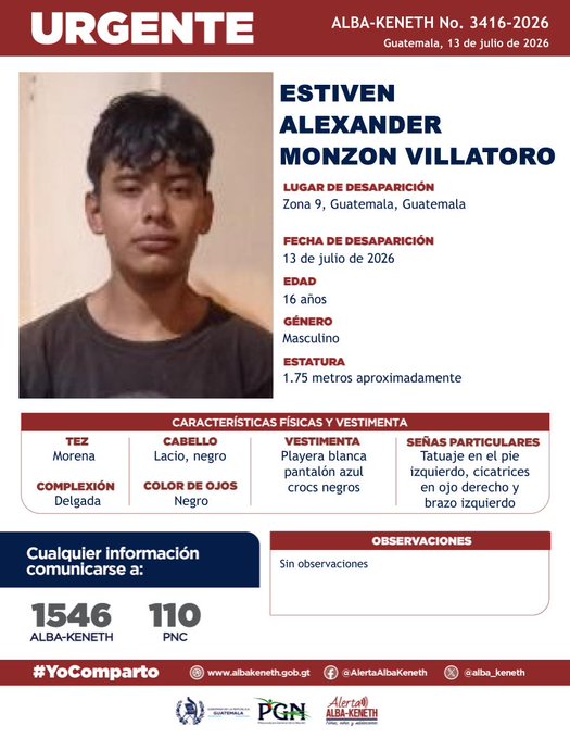 Estiven Alexander Monzón Villatoro