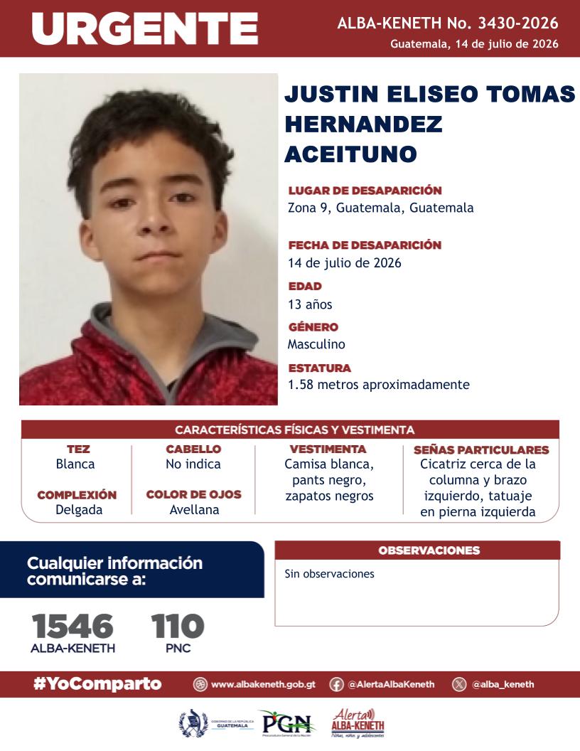 Justin Eliseo Tomas Hernandez Aceituno