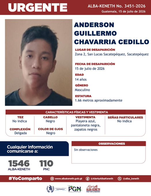 Anderson Guillermo Chavarria Cedillo