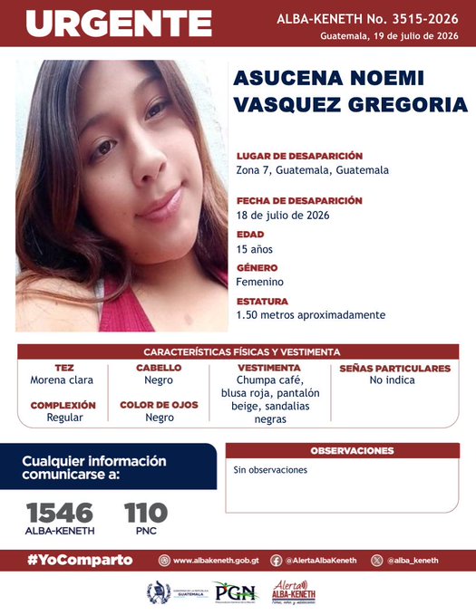 Asucena Noemi Vasquez Gregoria