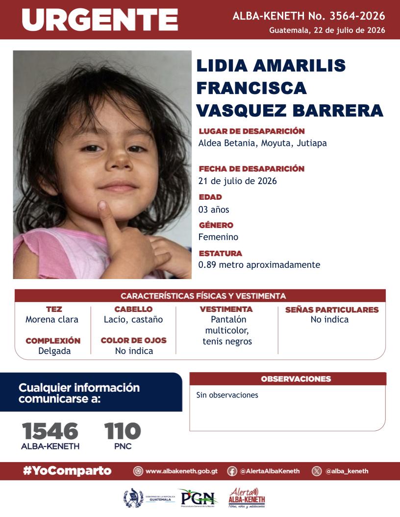 Lidia Amarilis Francisca Vasquez Barrera