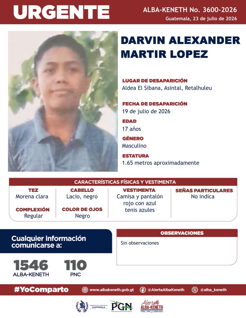Darvin Alexander Martir Lopez