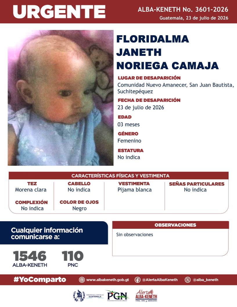 Floridalma Janeth Noriega Camaja