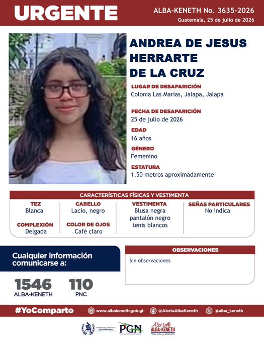 Andrea De Jesús Herrarte De La Cruz