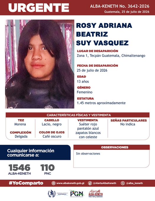 Rosy Adriana Beatriz Suy Vasquez