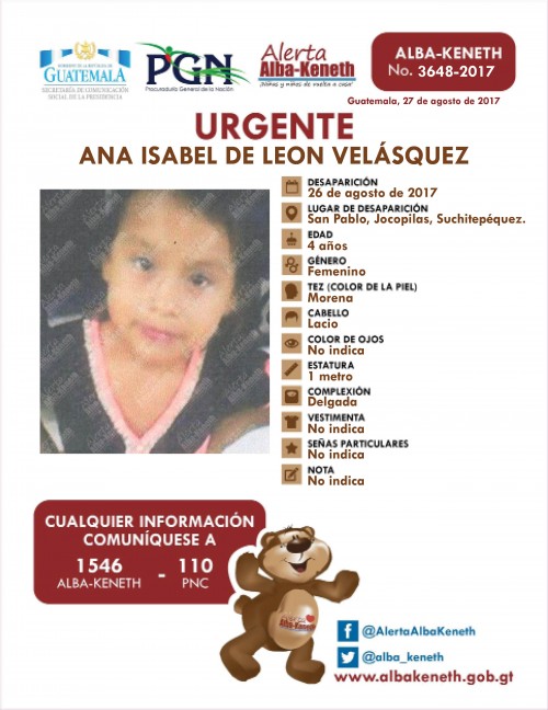 Ana Isabel De León Velásquez