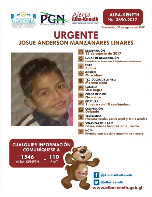 Josué Anderson Manzanares Linares