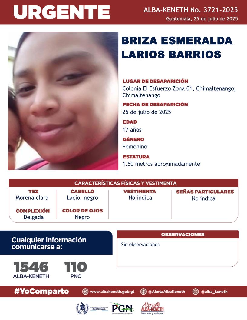 Briza Esmeralda Larios Barrios