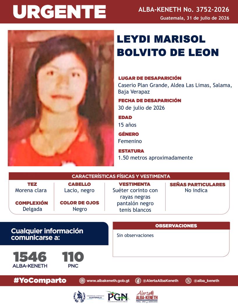  Leydi Marisol Bolvito de Leon