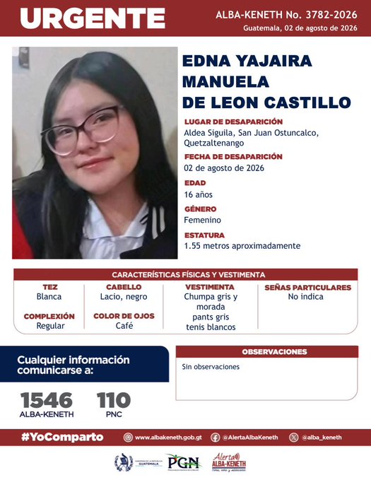 Edna Yajaira Manuela De Leon Castillo