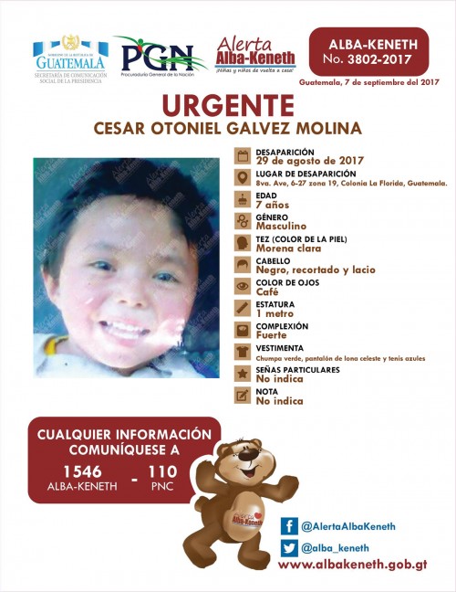 César Otoniel Gálvez Molina