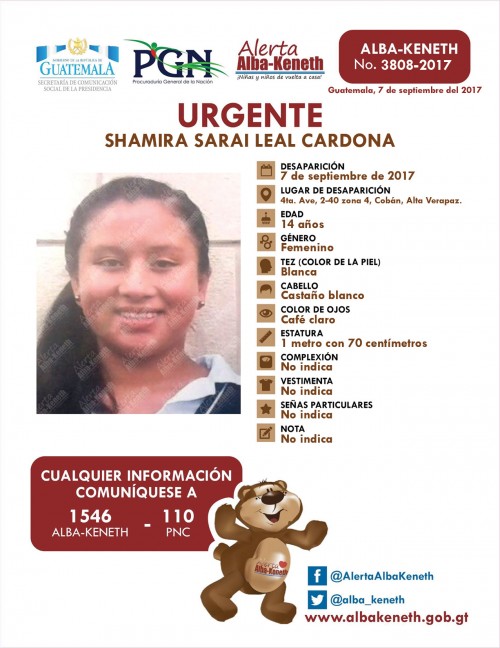 Shamira Sarai Leal Cardona