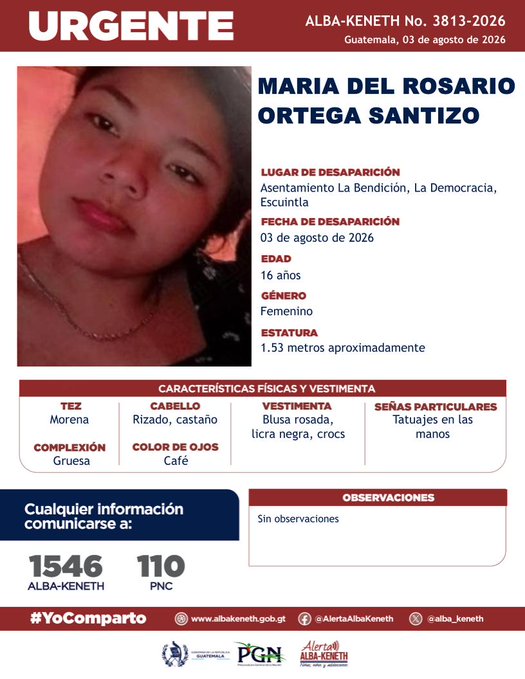 Maria del Rosario Ortega Santizo