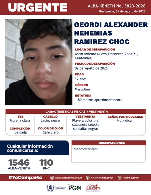 Geordi Alexander Nehemias Ramirez Choc