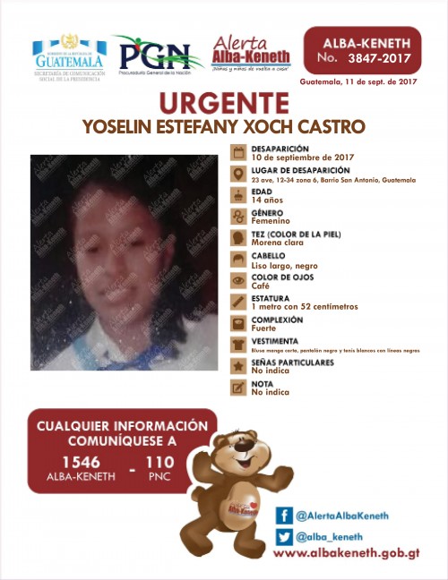 Yoselin Estefany Xoch Castro