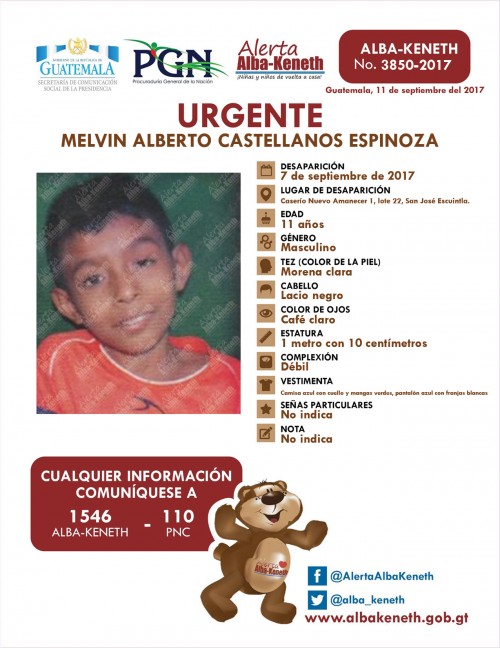 Melvin Alberto Castellanos Espinoza