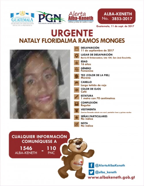 Nataly Floridalma Ramos Monges