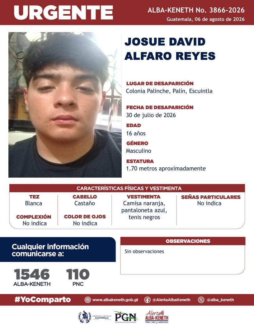 Josue David Alfaro Reyes