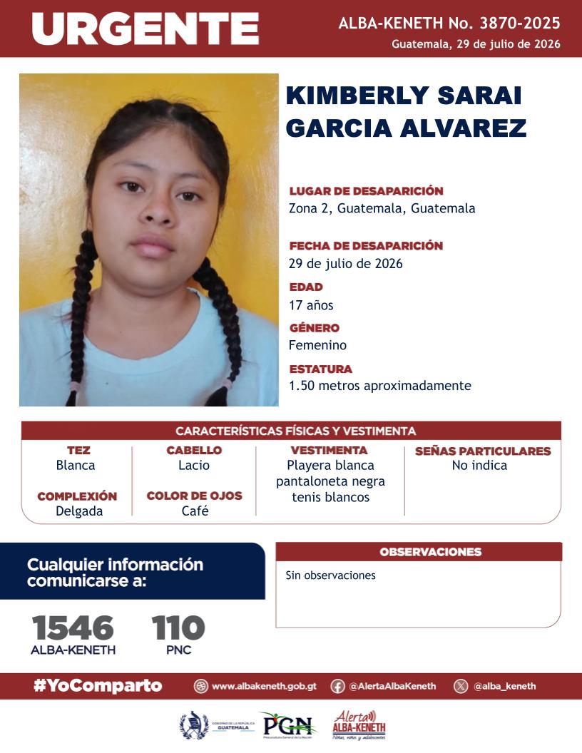 Kimberly Sarai Garcia Alvarez