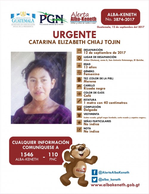 Catarina Elizabeth Chiaj Tojin