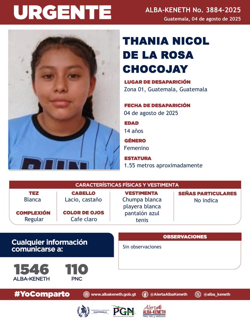 Thania Nicol de la Rosa Chocojay