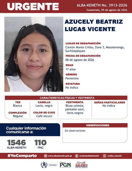 Azucely Beatriz Lucas Vicente