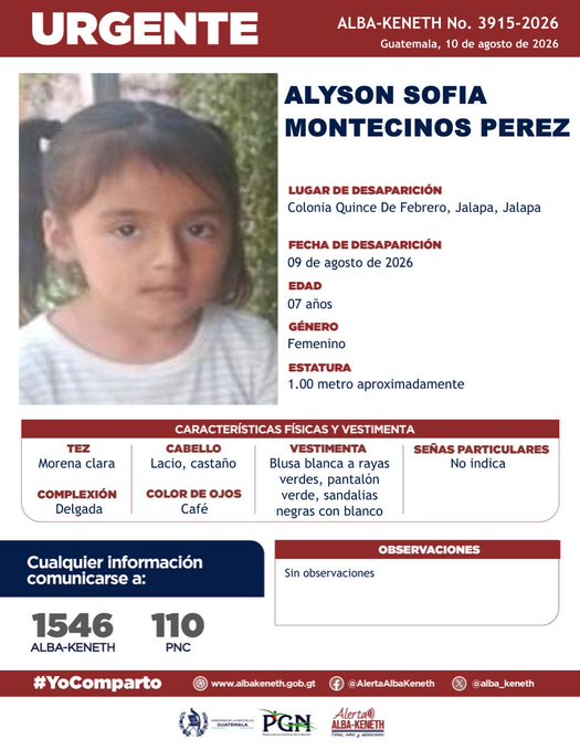 Alyson Sofia Montecinos Perez