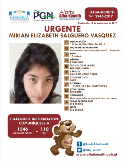 Mirian Elizabeth Salguero Vásquez