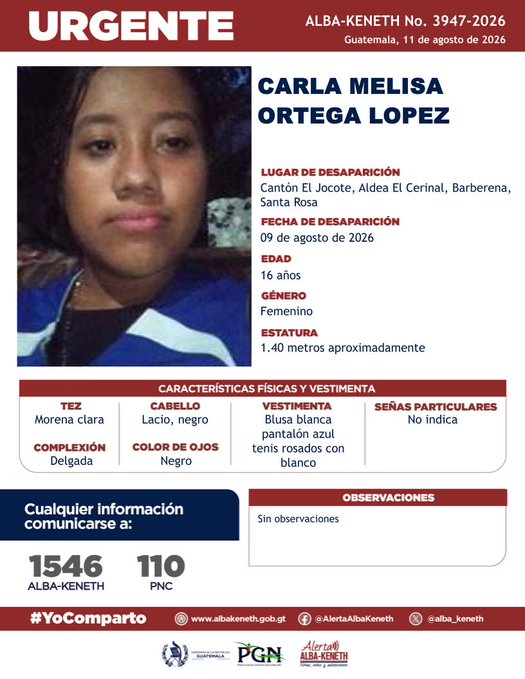 Carla Melisa Ortega Lopez