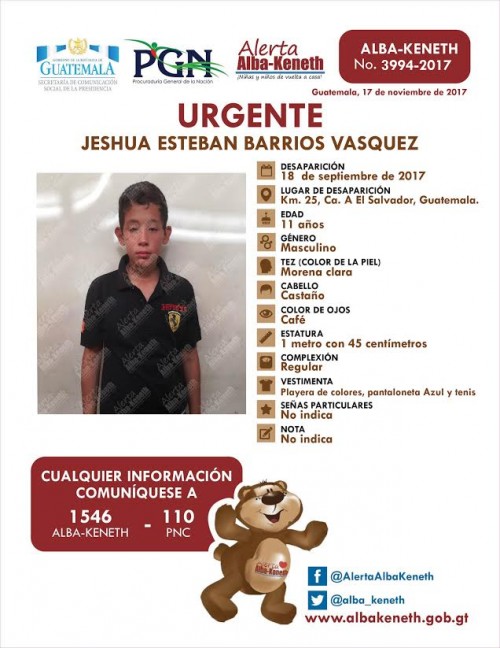 Jeshua Esteban Barrios Vasquez