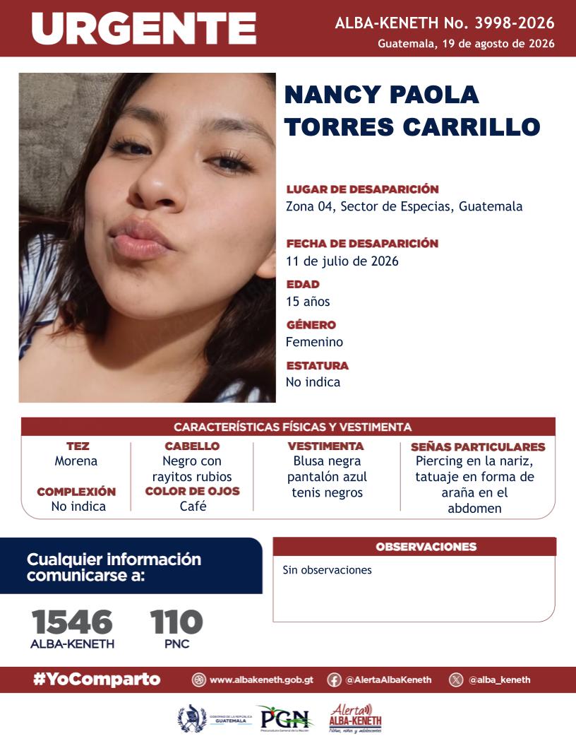 Nancy Paola Torres Carrillo