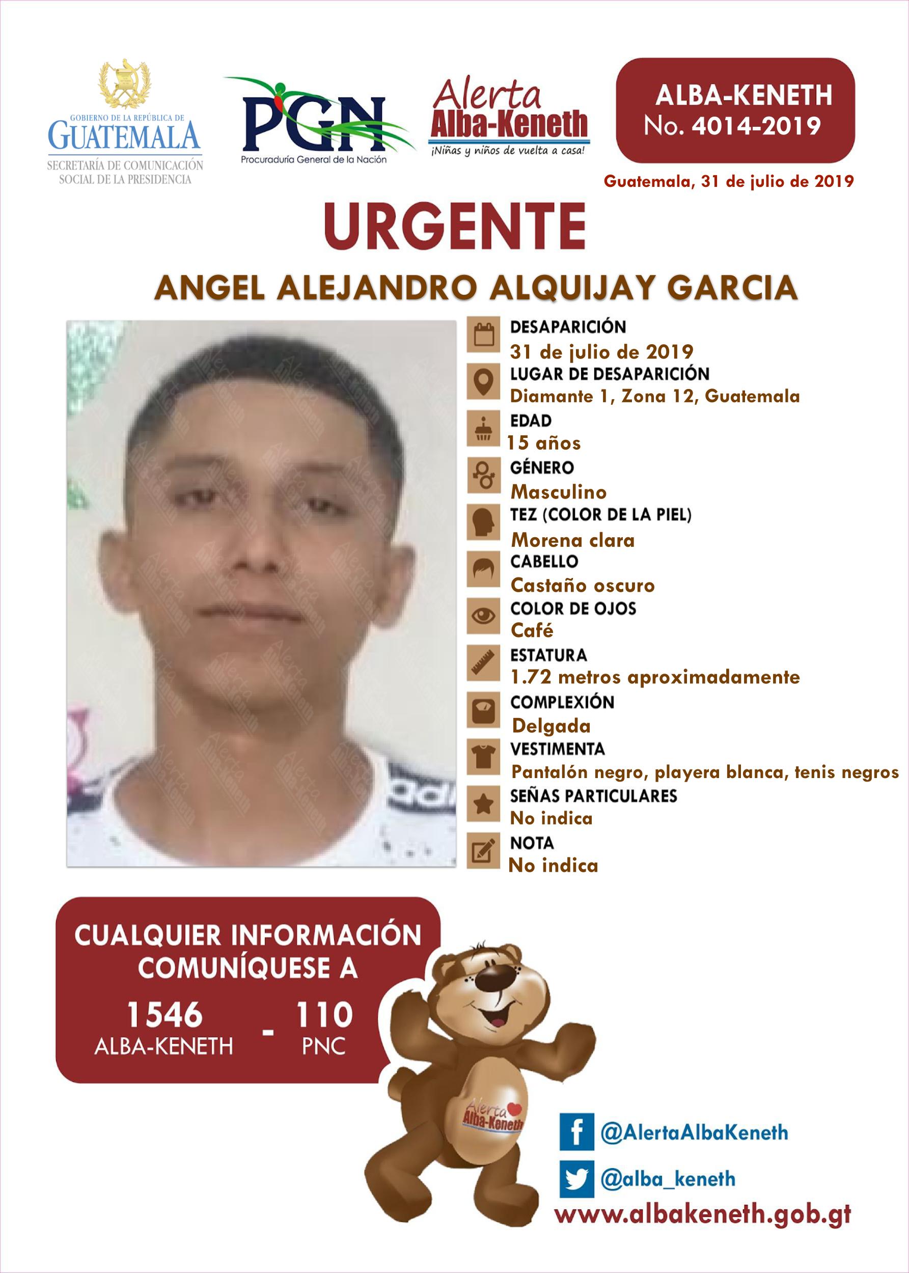 Angel Alejandro Alguijay Garcia