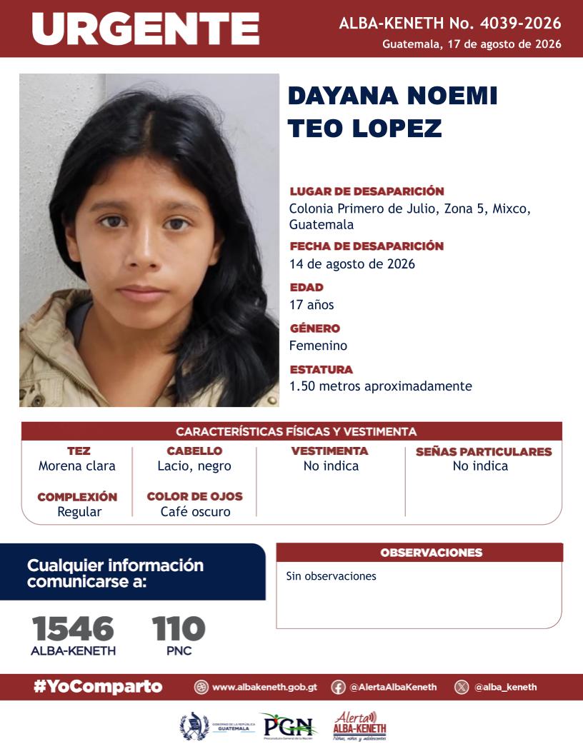 Dayana Noemi Teo Lopez
