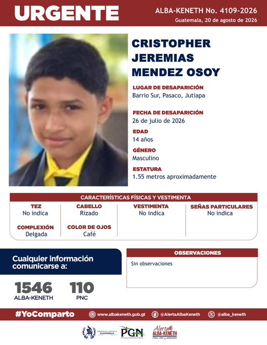 Cristopher Jeremias Mendez Osoy